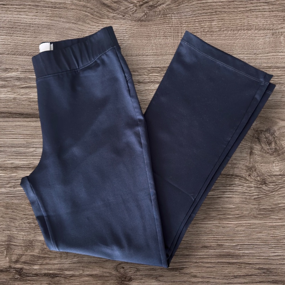907 Dudley Stephens Palm Bay Pant Navy Blue Luxe Stretch Small